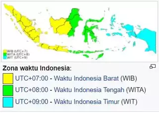 Pembagian Zona Waktu Yang Ada Di Indonesia